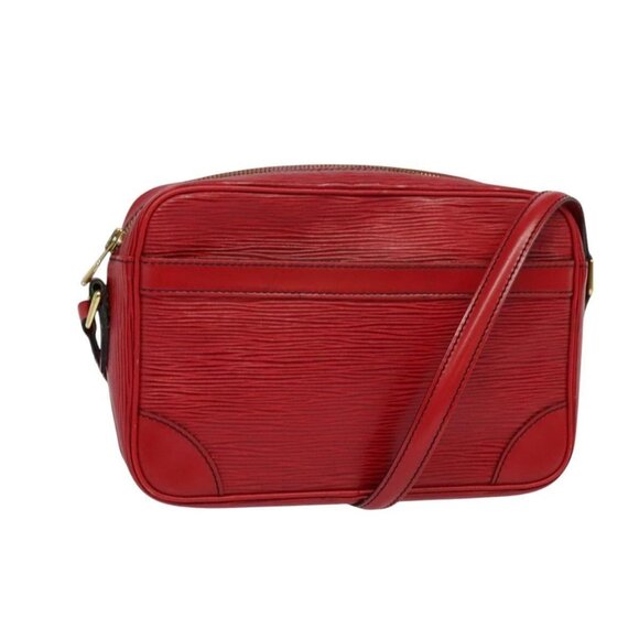 LOUIS VUITTON Epi Trocadero 23 Shoulder Bag Red